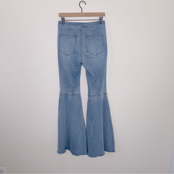 We The Free Just Float On Flare Jeans boho event vintage inspired - Picture 13 of 15